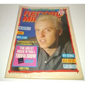 Record Mirror April 30, 1983 Heaven 17 Glenn Gregory Boy George